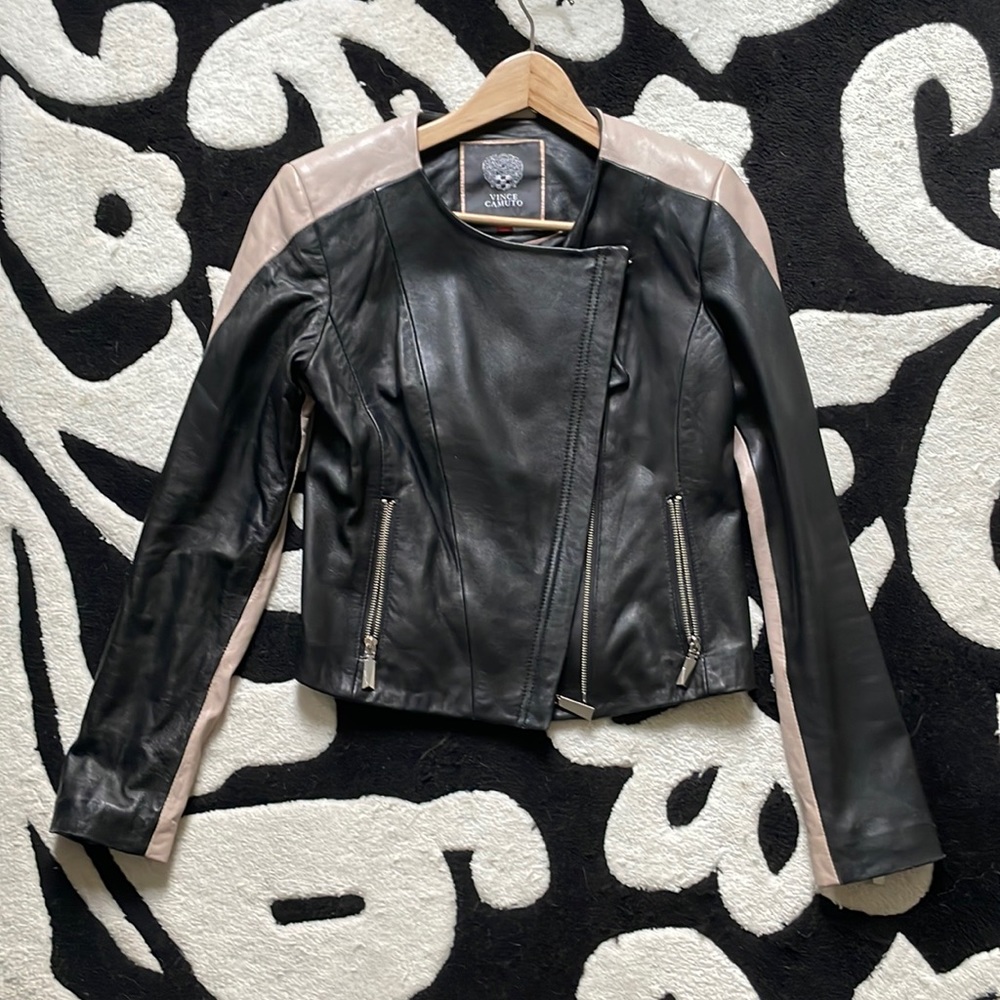 Vince Camuto leather jacket